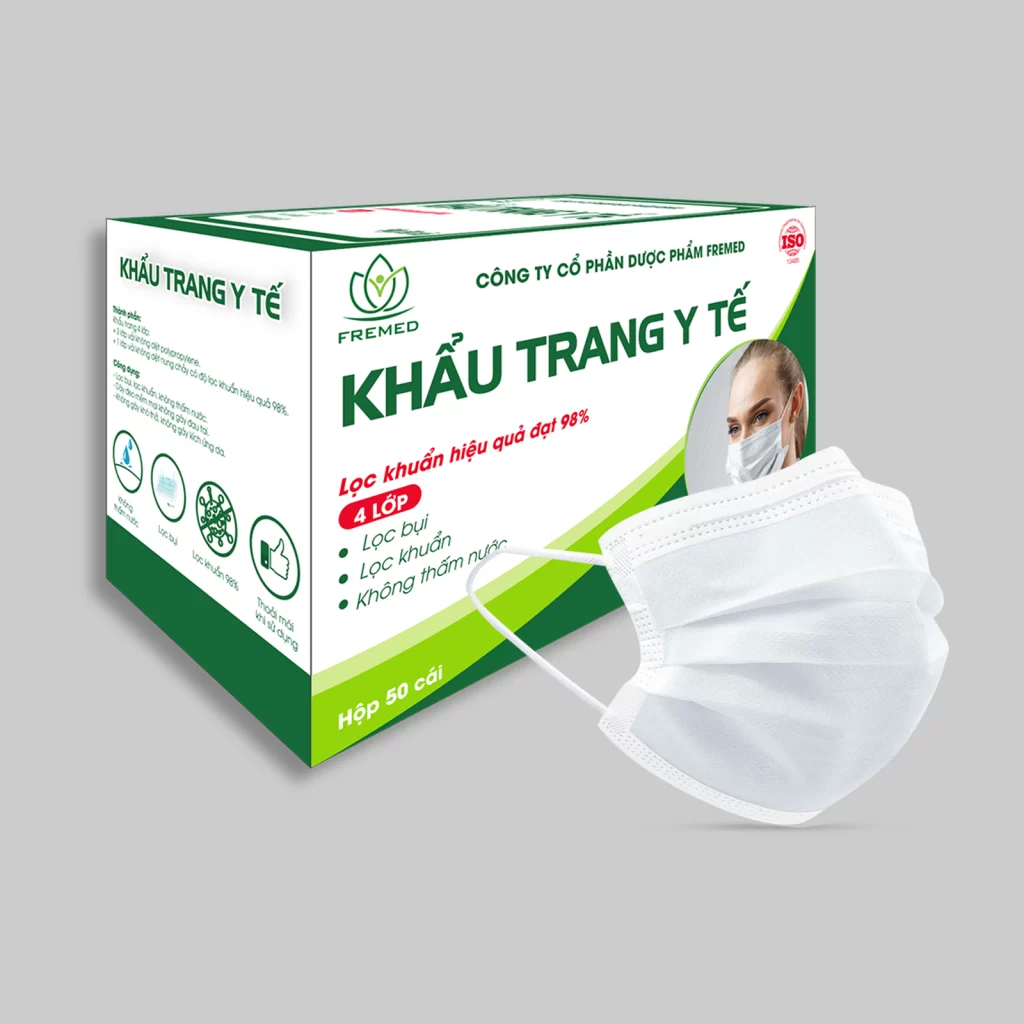 KHẨU TRANG Y TẾ (TRẮNG)
