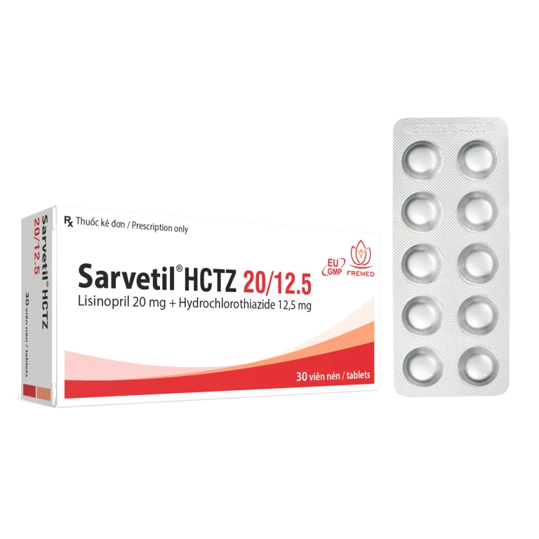 Sarvetil HCTZ 20/12.5